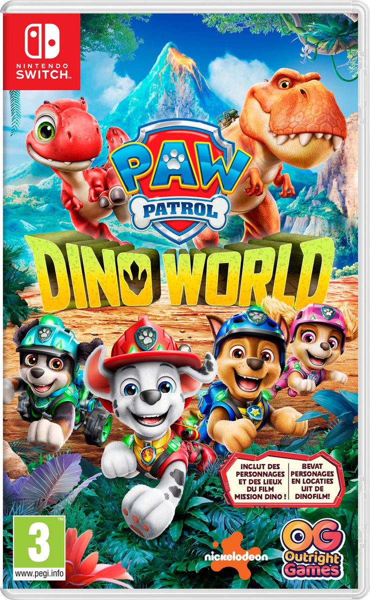 Nintendo Switch Paw Patrol Dino World