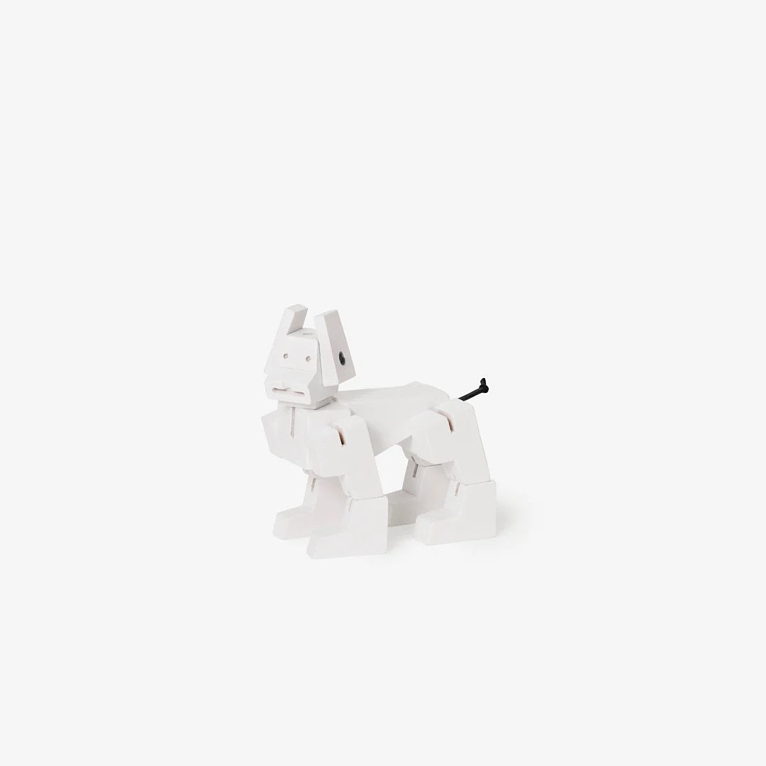 Areaware Cubebot Milo Wit