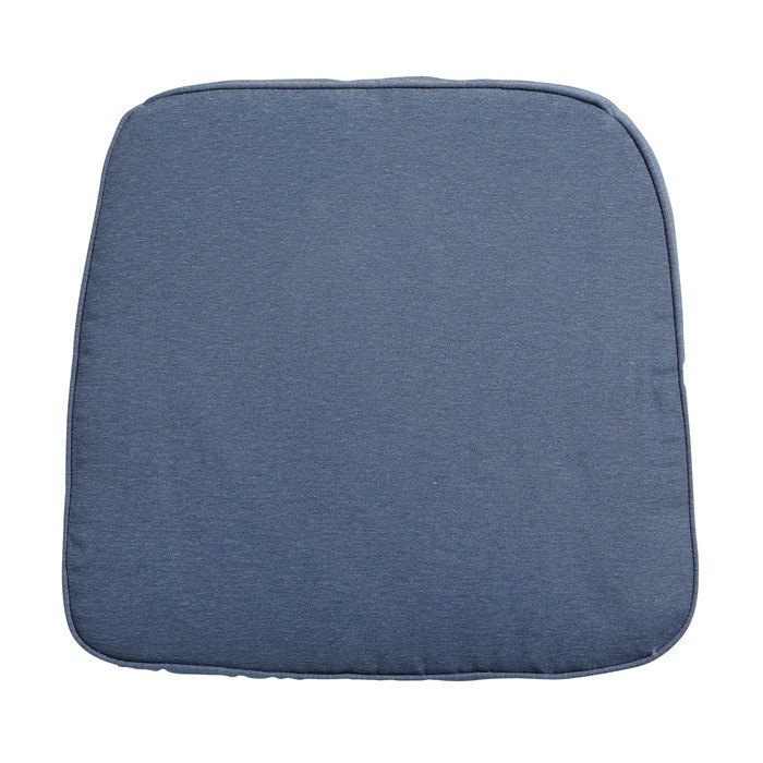 Madison Kussen Wicker 48x48 cm Panama Safier Blauw