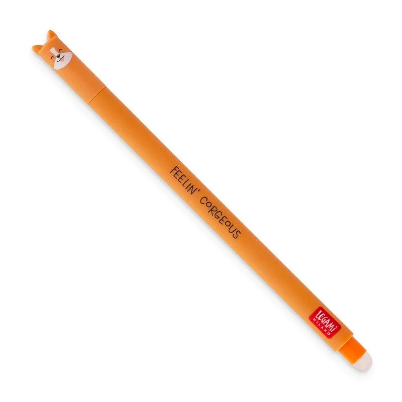 Ainy - Blauw Uitwisbare Pen - set van 3 blauwe uitgumbare pennen voor in je etui