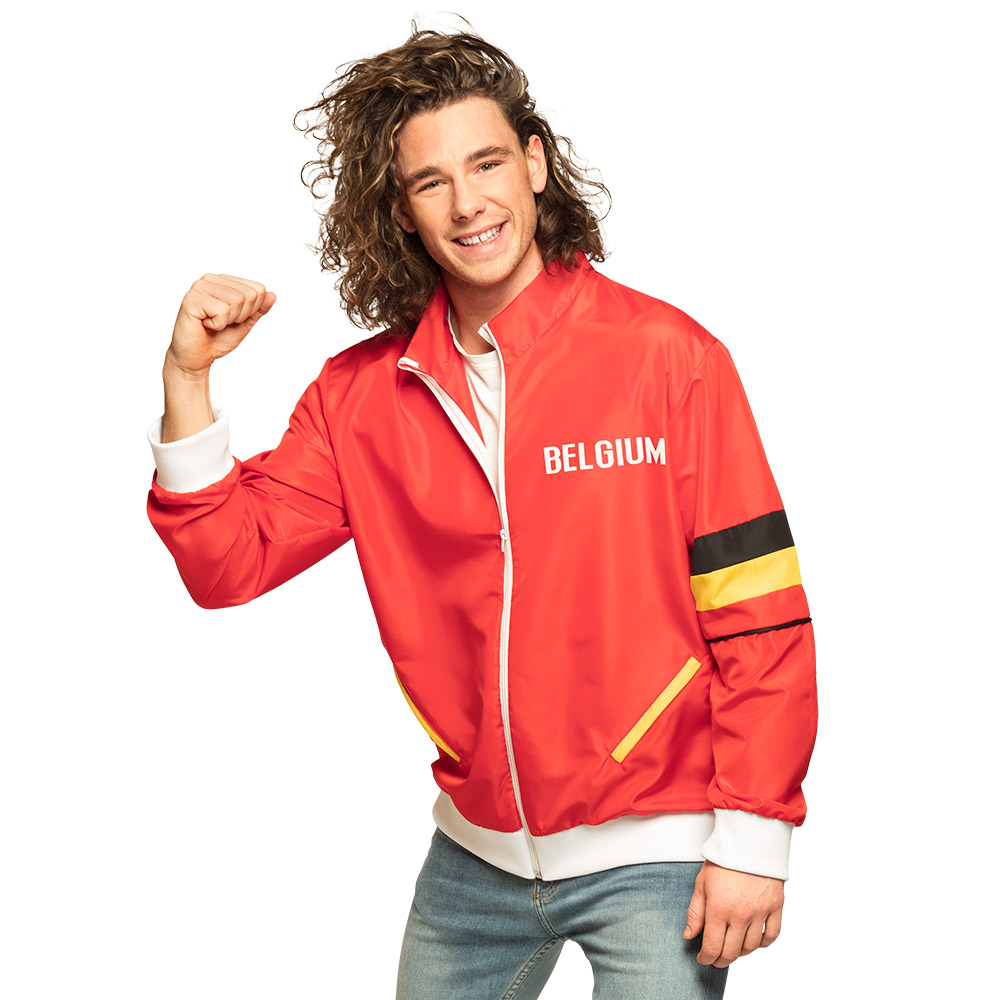 Trui Belgium Heren met Rits extra large