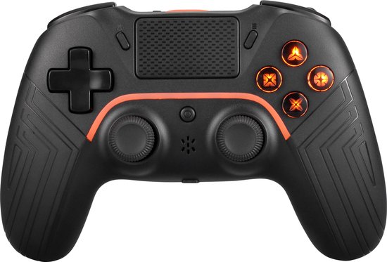 Deltaco PS4-PC Dualsense Controller Wireless-Bluetooth 4.0 - Zwart