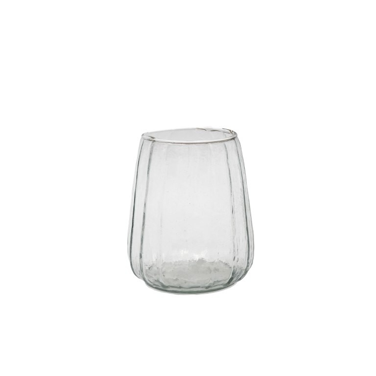 Leeff Theelichthouder Liz 9x12 cm - Glas - Mondgeblazen & Handgemaakt