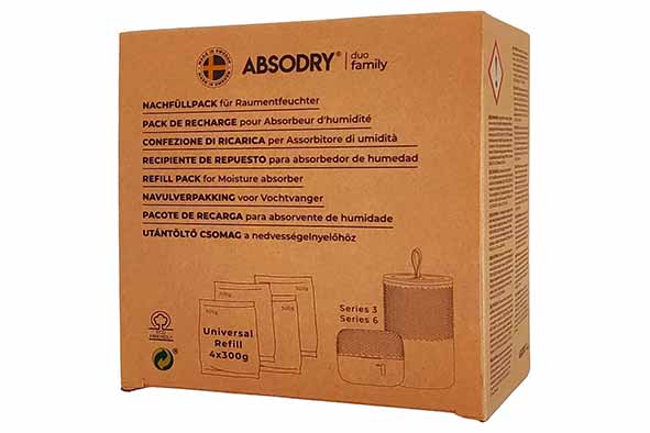 Absodry Navulling Series 3 set 4 stuks