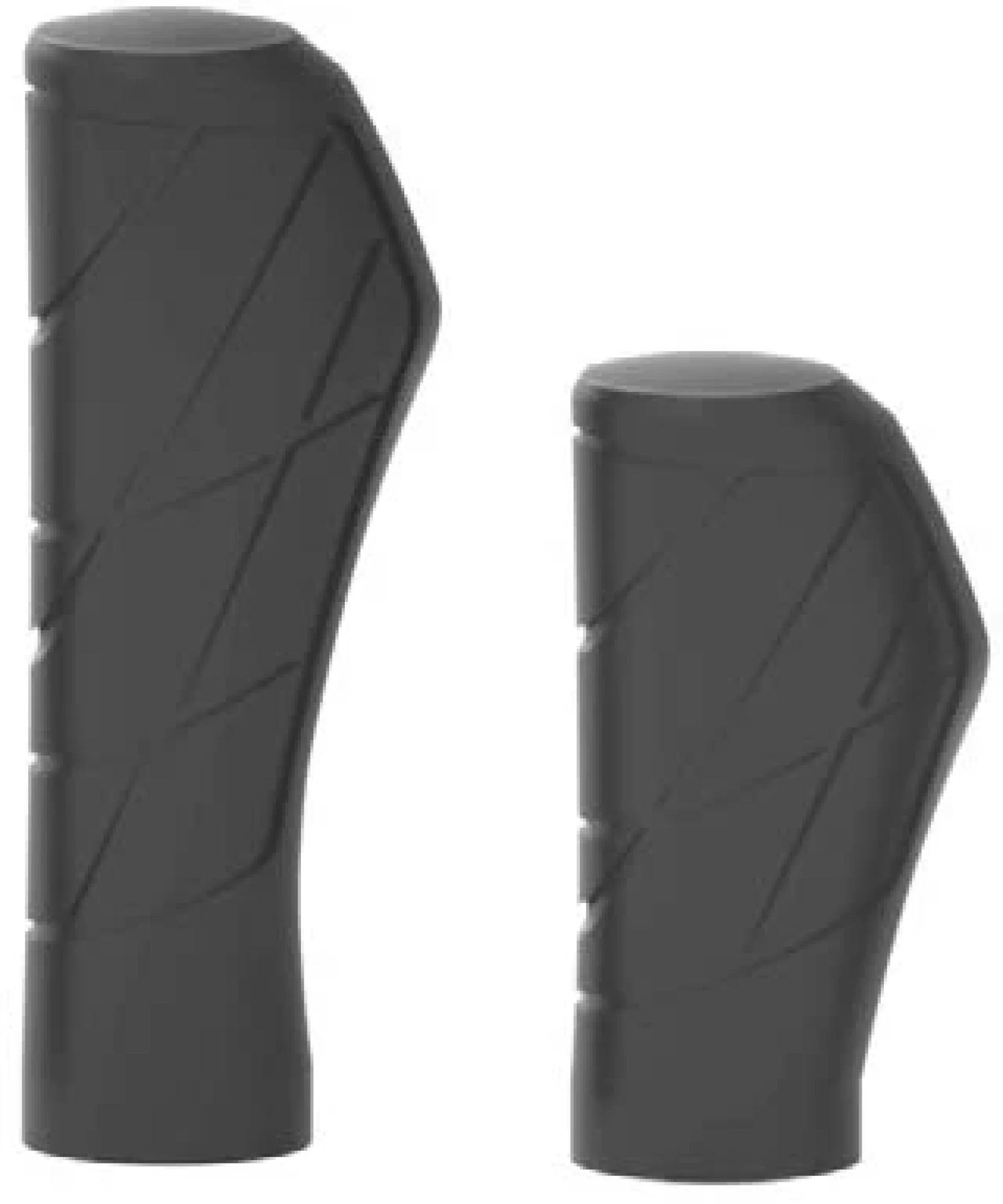 QT CycleTech Ergonomische Fietshandvatten Zwart rubber