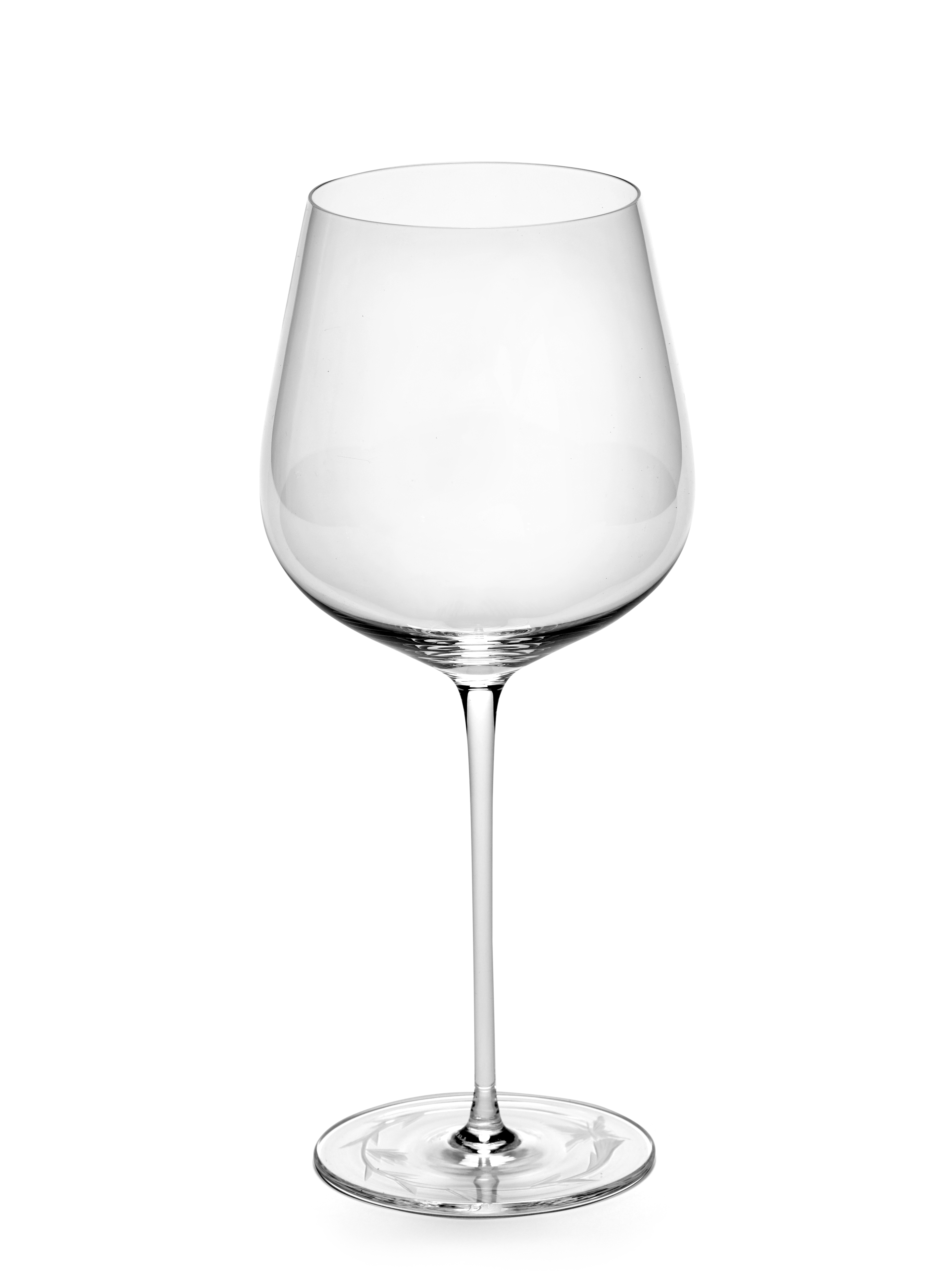 Serax Witte Wijnglas High Butterfly Unity - 10.5x24 cm - Kristalglas - by Tomorrowland