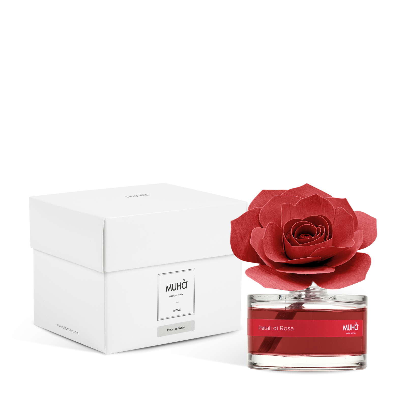 Muhà Geurdiffuser Rose Red 50ml - Rose Petals