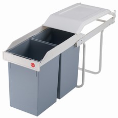 Hailo Afvalemmer Inbouw 2x 15 l Multi - Box - Op Deur Min 30 cm