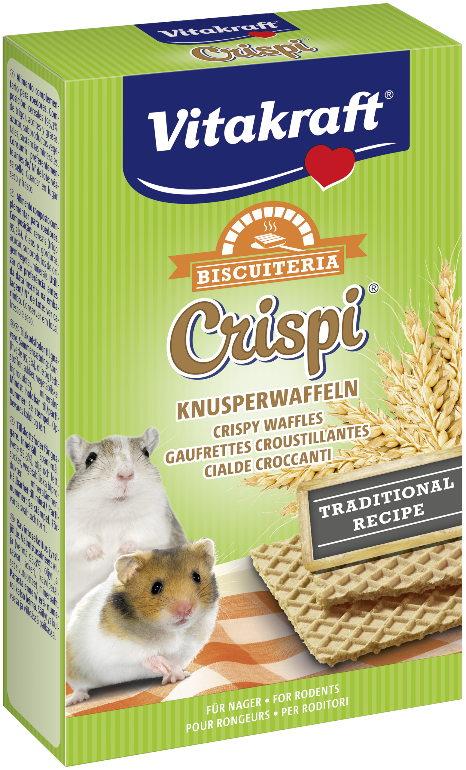 Vitakraft Hamsterwafeltjes Crisp's