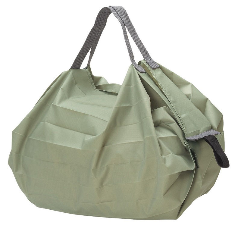 Shupatto One-Pull Shopper Basic  S 7.5l Mori (Forest) 26x30 cm - Opvouwbaar