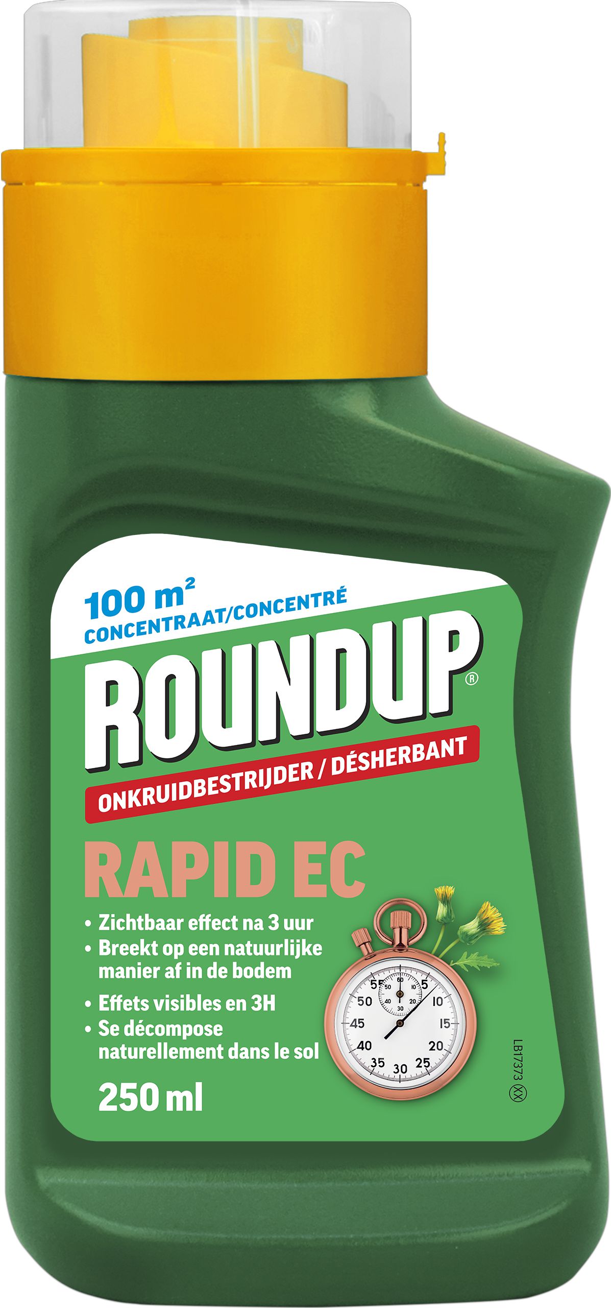 ROUNDUP Rapid Totale Onkruidbestrijder 250 ml ROUNDUP Rapid Totale Onkruidbestrijder 250 ml