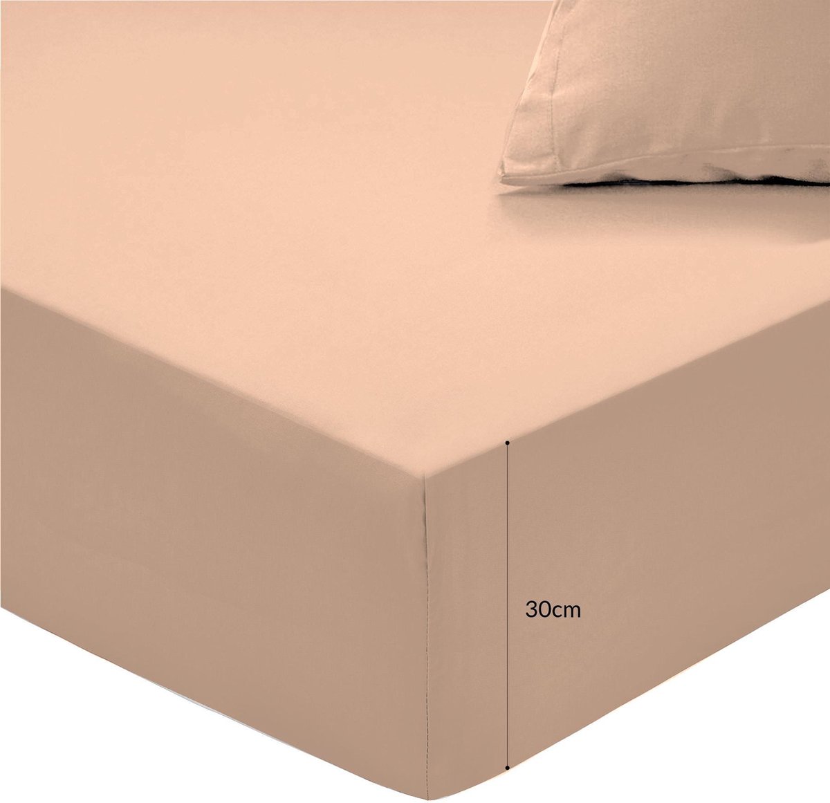 Dormi Bien Hoeslaken Jersey 160x200 cm Cafe Hoekhoogte 30 cm