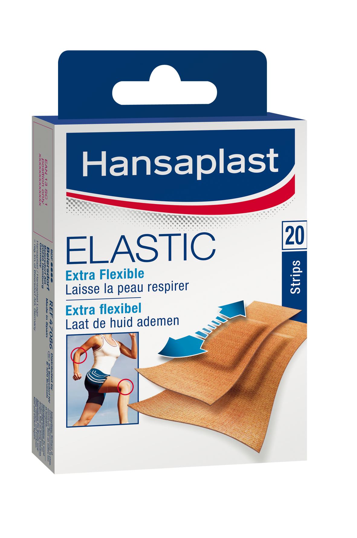 Hansaplast Strips 20 stuks elastisch
