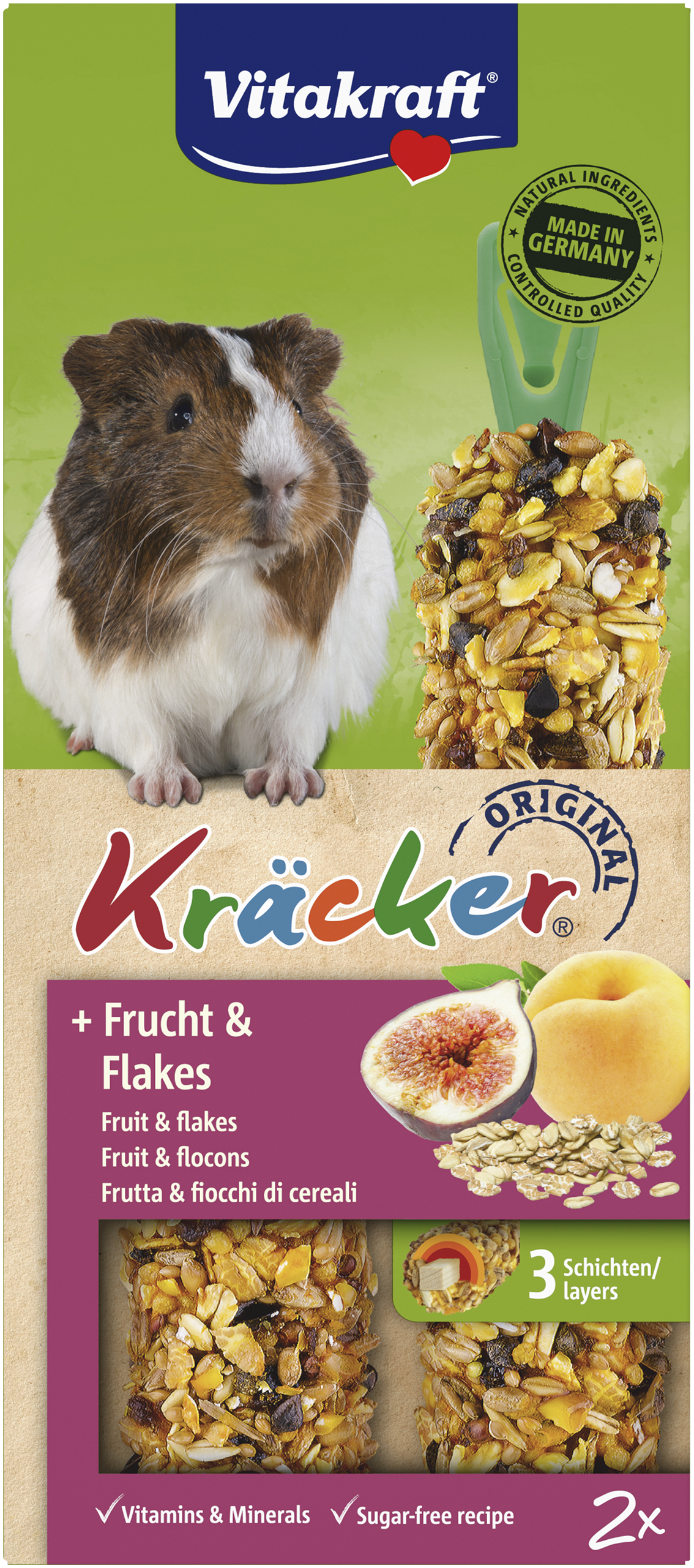 Vitakraft Kracker Cavias met Fruit