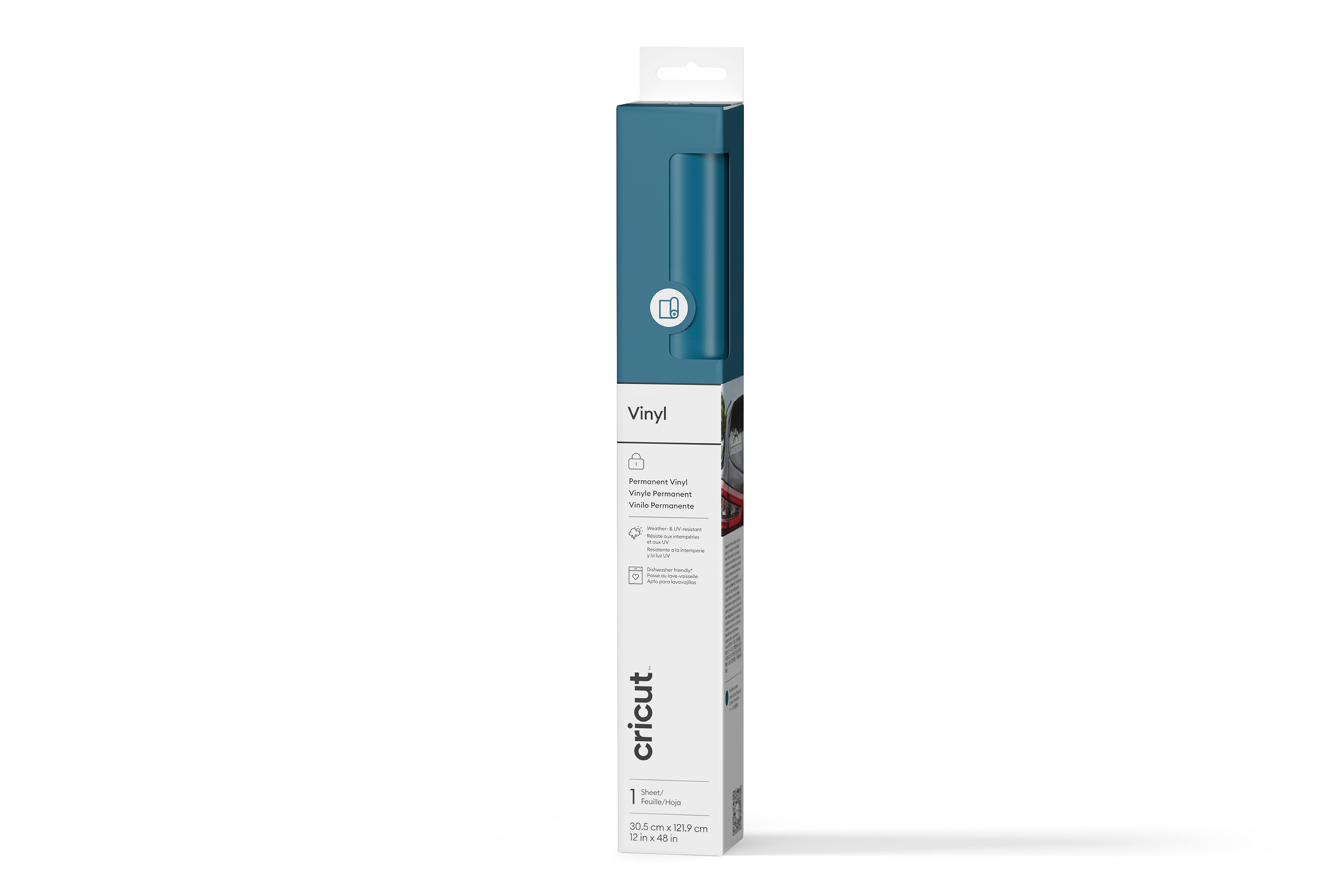Cricut Premium Vinyl Permanent 30x120cm (Teal)