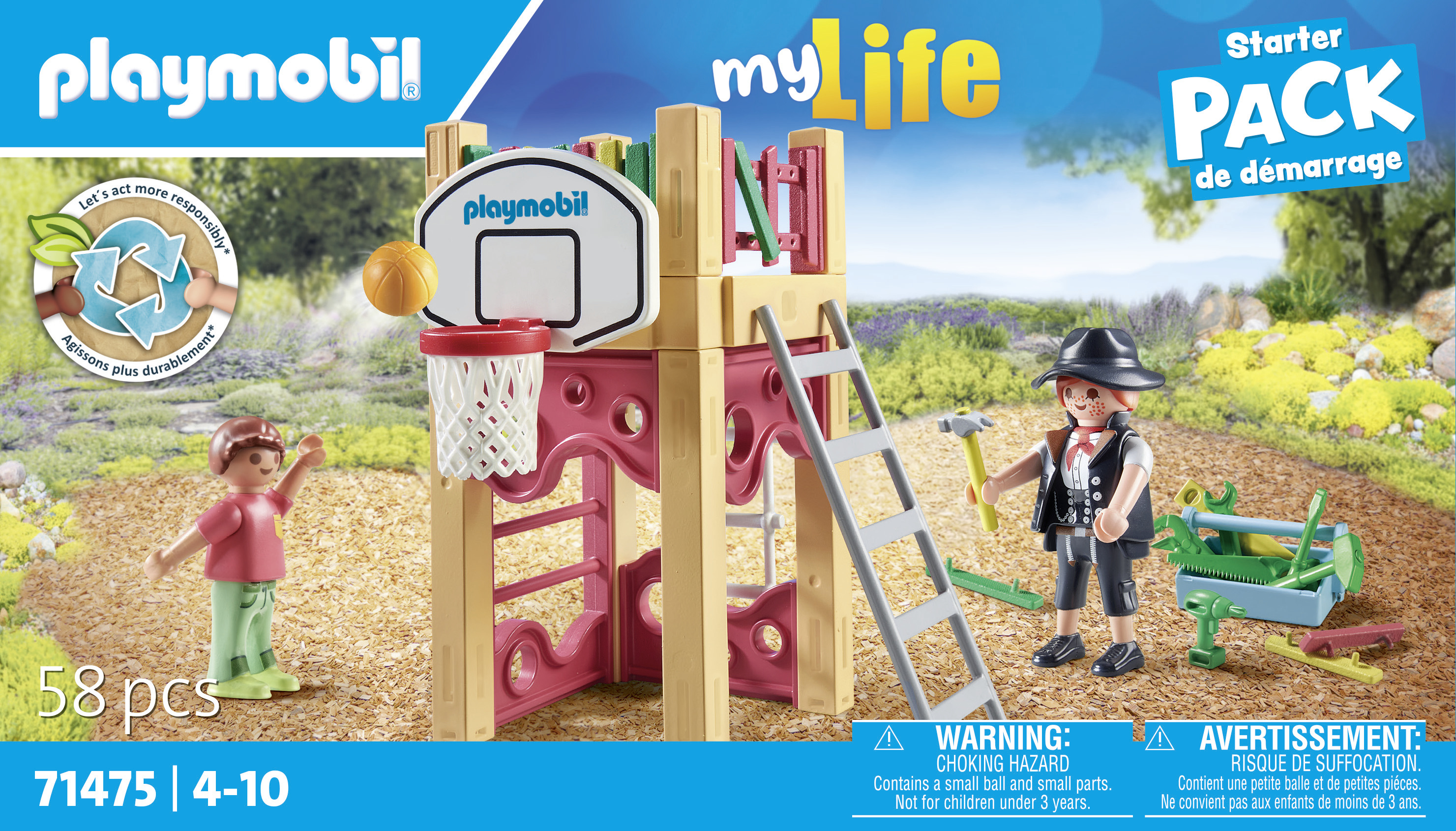 Playmobil Starter Packs 71475 Timmerman op weg naar klus