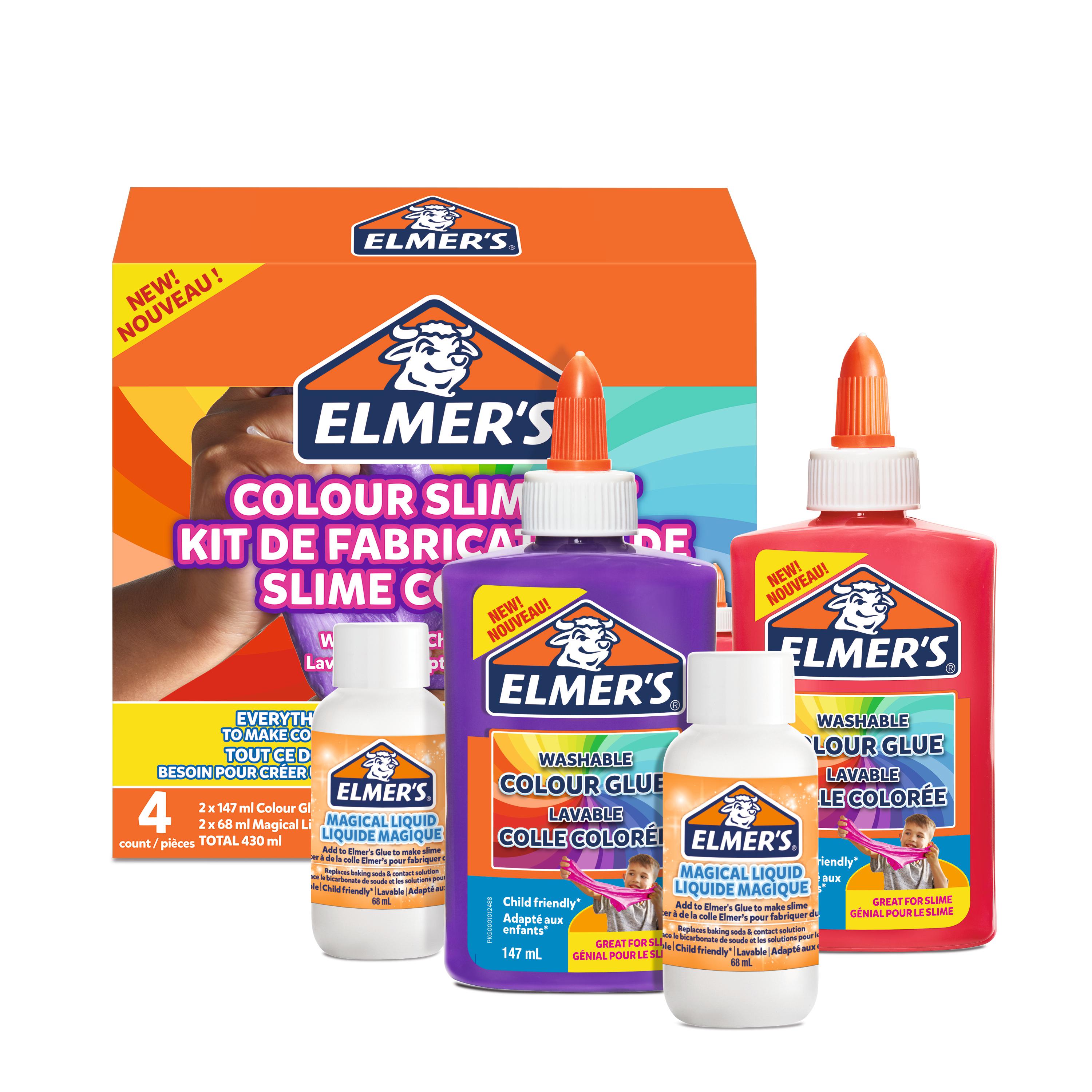 Elmer's Colour Slijm Kit 4-delig Opaque