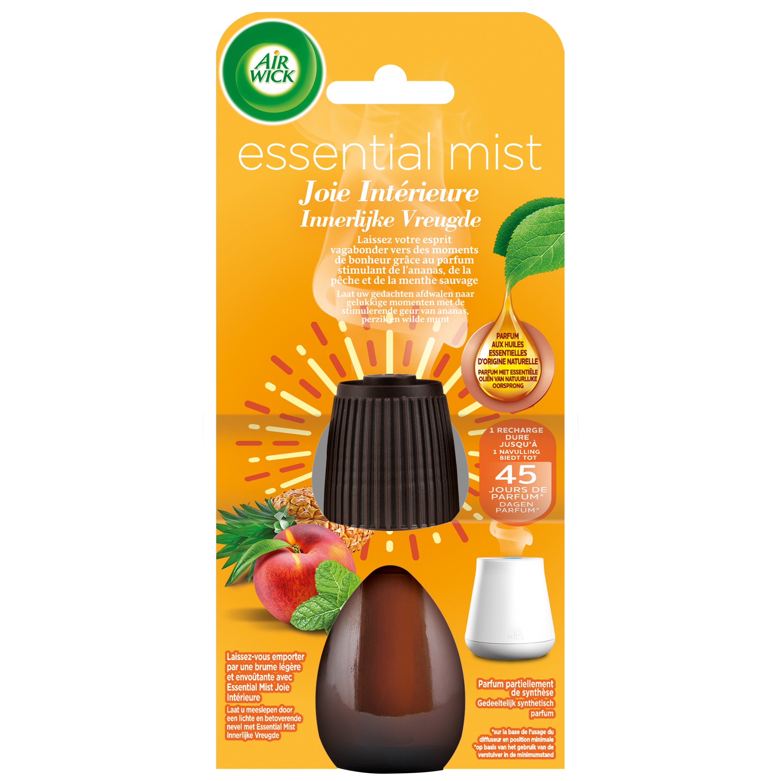 Airwick Essential Mist Innerlijke Vreugde Navulling 20 ml