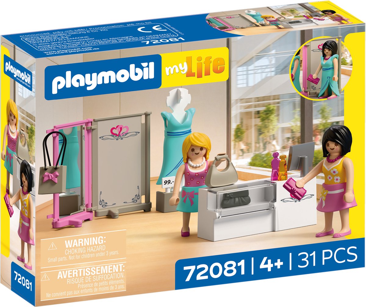 Playmobil 72081 Shopping Hippe modeboetiek