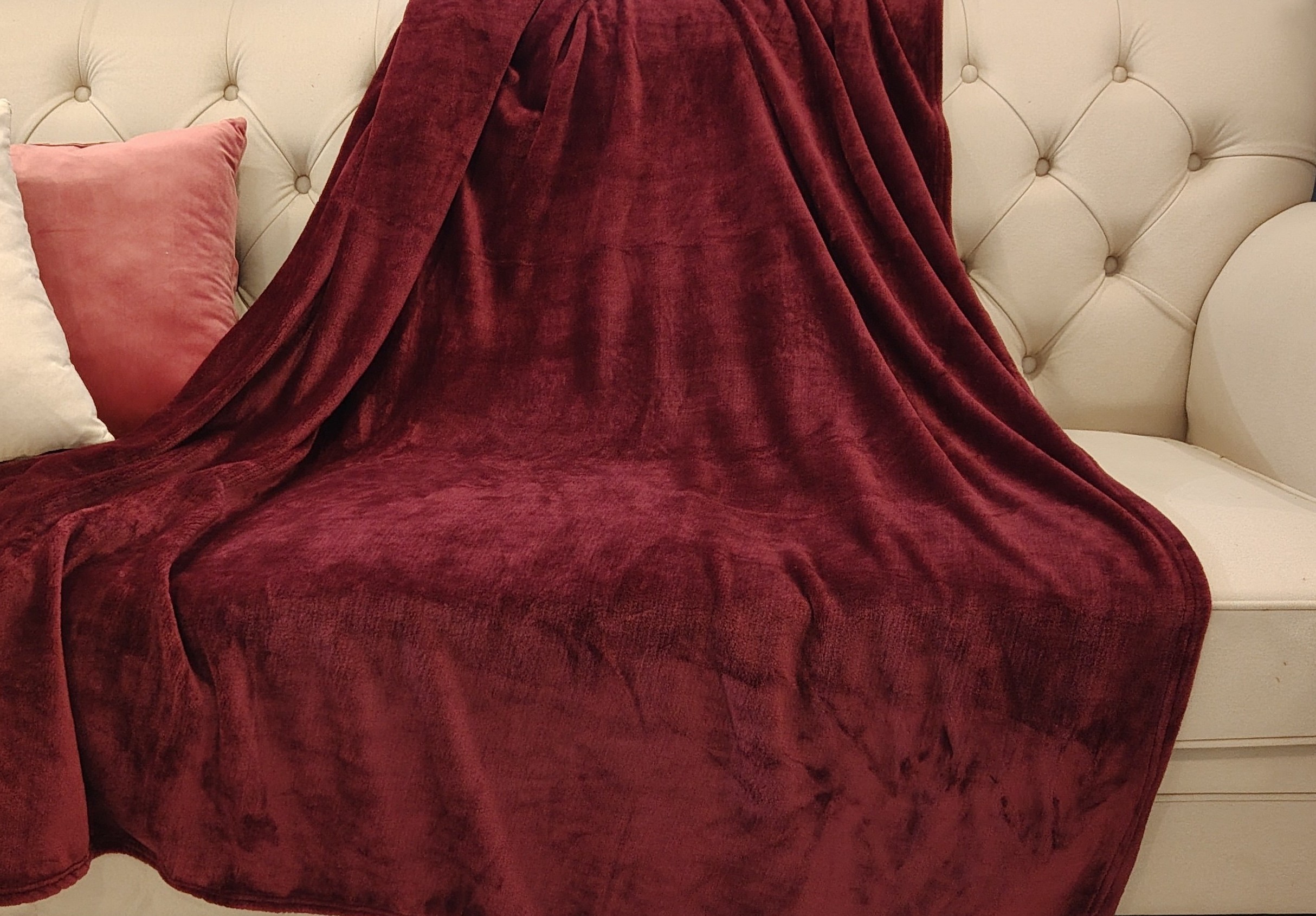 Plaid Grand Luxe Microfibre Porto 150x200 cm 280 g/m2