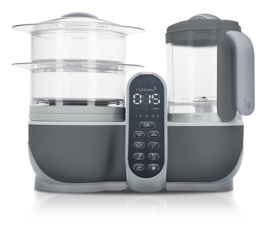 Babymoov Keukenrobot Nutribaby+ Industrial Grey