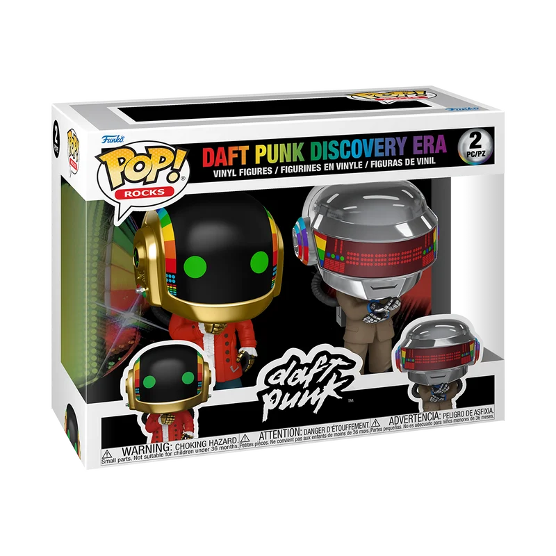 Funko Pop! Rocks - Daft Punk: Discovery Era 2-Pack
