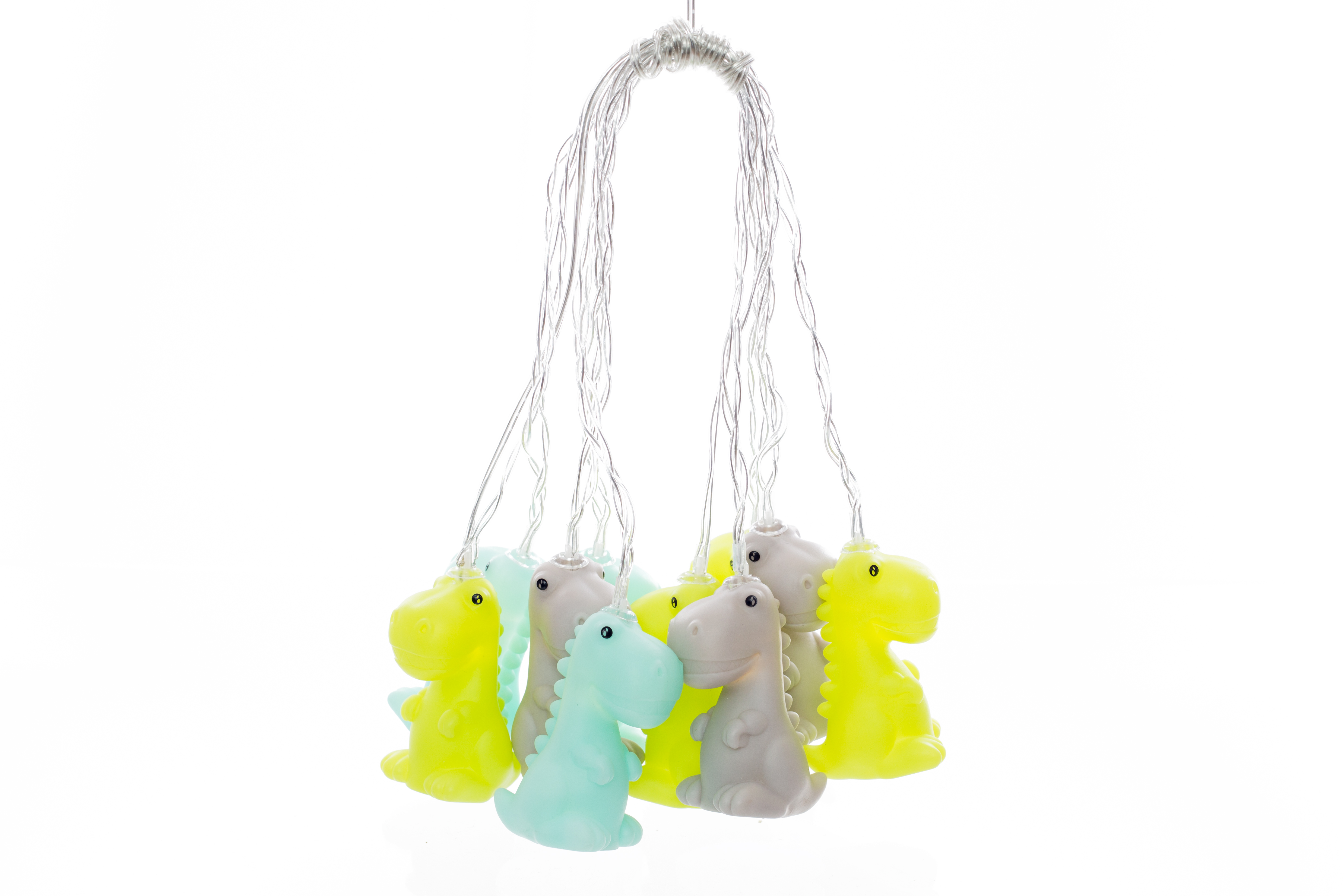 Dhink Lichtsnoer LED Dino Warm Wit Jurassic Kleuren