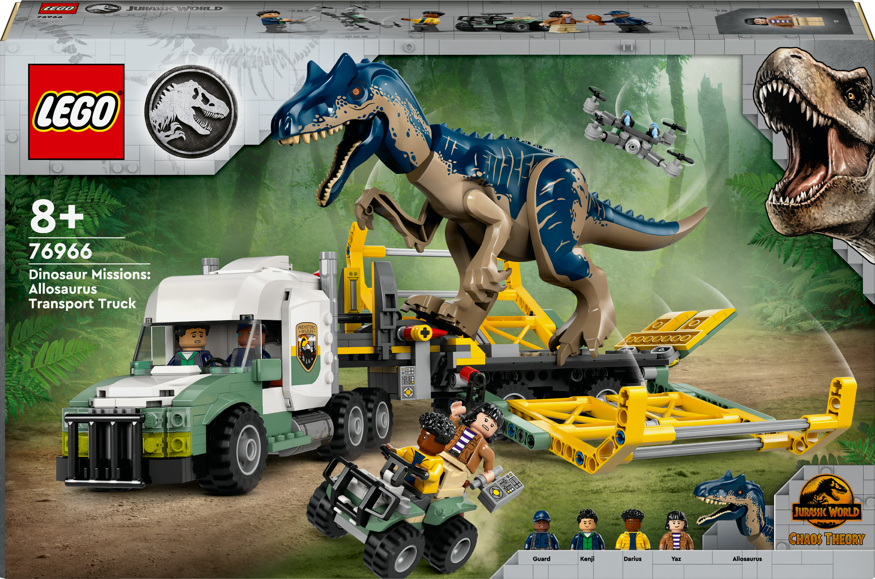 LEGO Jurrasic World 76966 Dinosaurusmissies : Allosauraus 