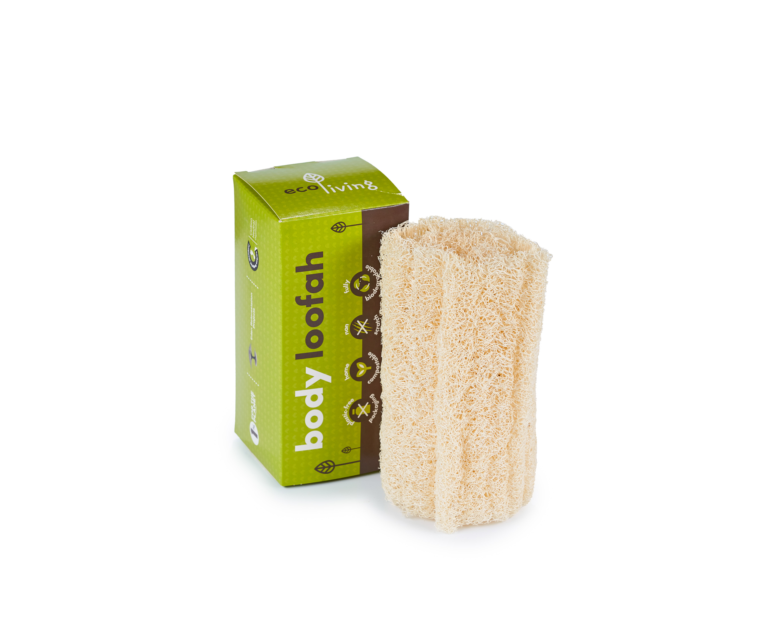 Eco Living Loofahspons voor het Lichaam