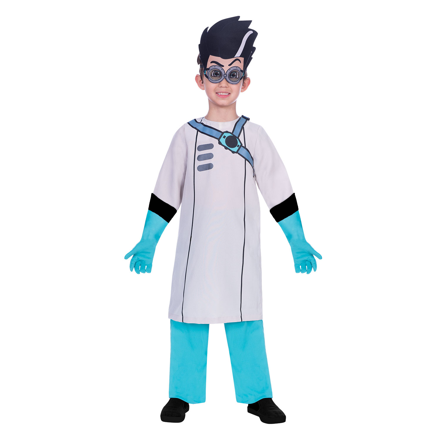 PJ Masks Verkleedpak Romeo voor Kinderen 5-6 Jaar