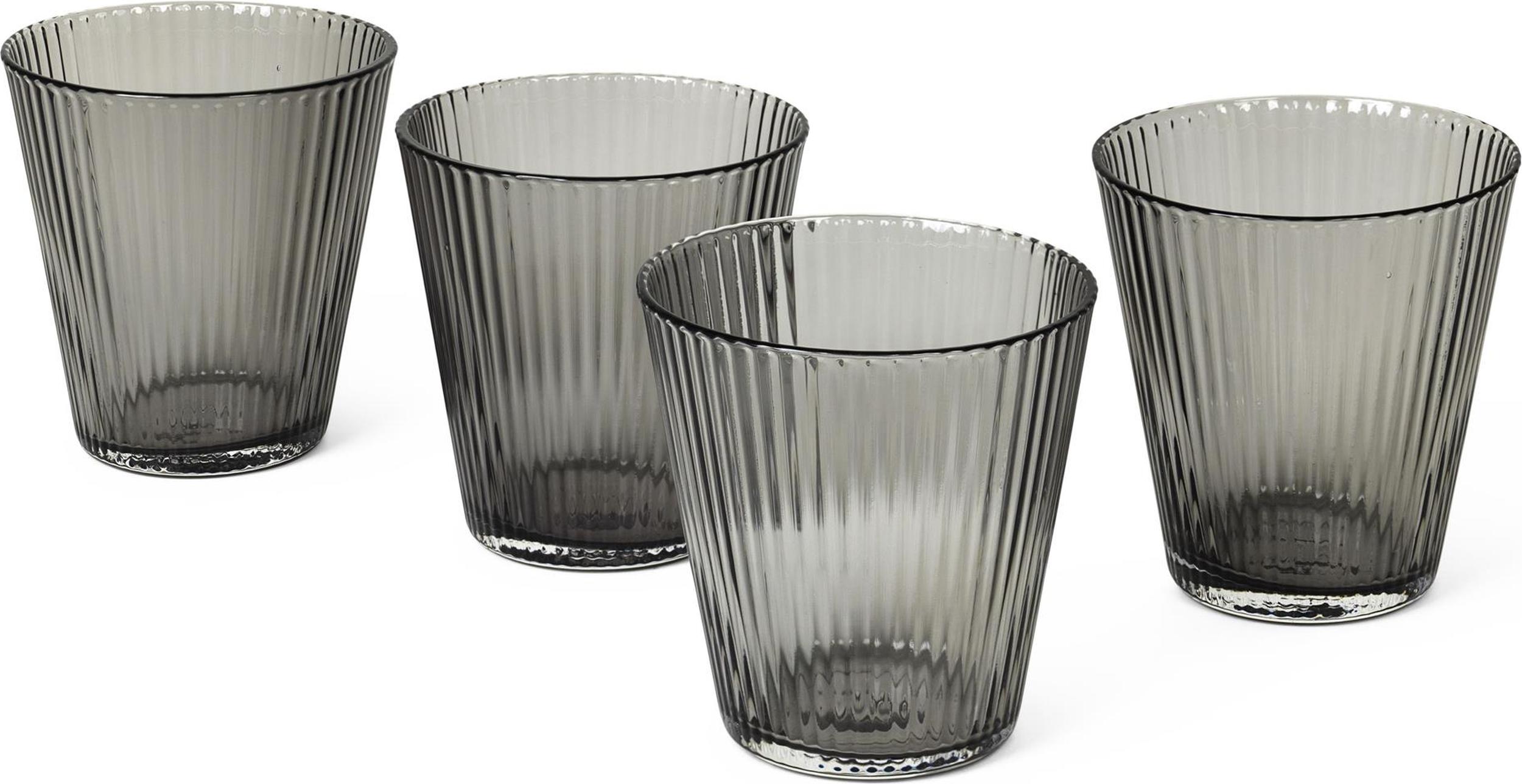 Rosendahl Tumbler Grand Cru Smoke 260ml set 4 stuks - 9x9.5 cm