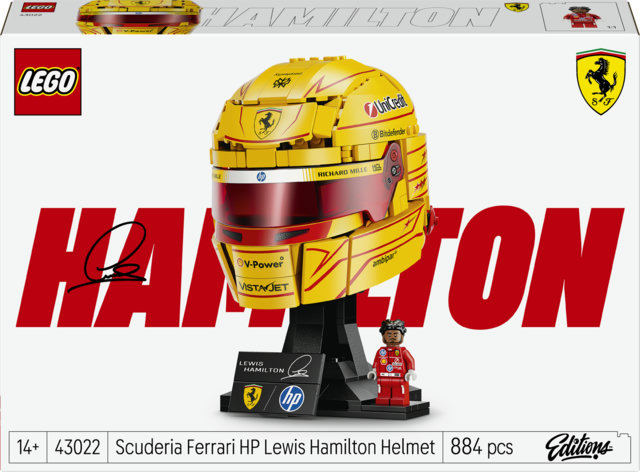 Lego Editions Formula 1 - 43022 Scuderia Ferrari Hp helm van Lewis