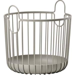 Zone Denmark Opbergmand Inu Taupe 20x20 cm - Metaal