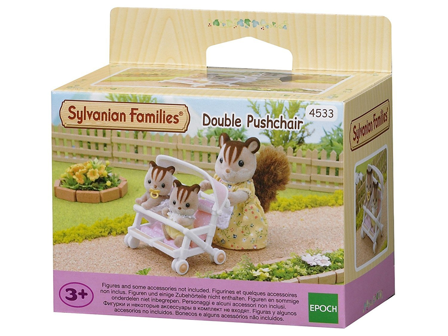 Sylvanian Families 4533 Dubbele Kinderwagen