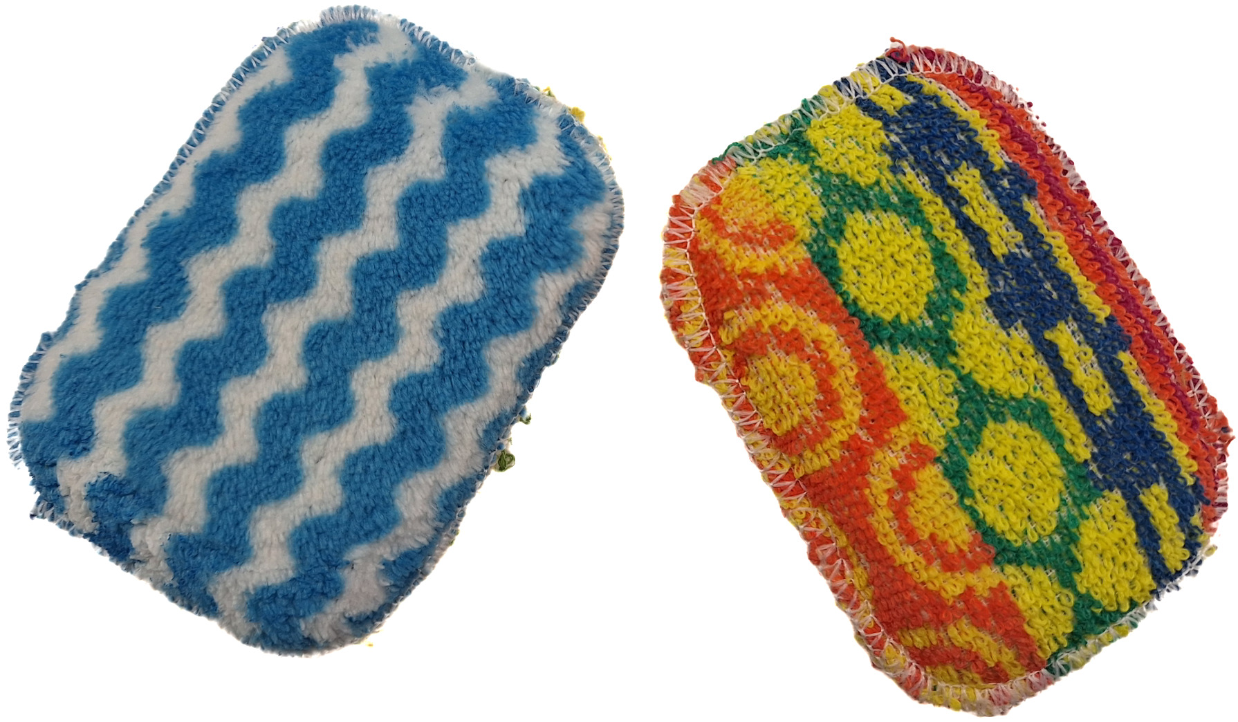 Euroscrubby Schrobspons Microvezel voor Kookpotten 9x11 cm