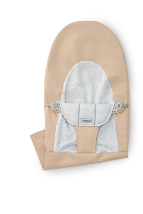Babybjorn Zitting voor Relax Geweven Jersey Beige-Grijs