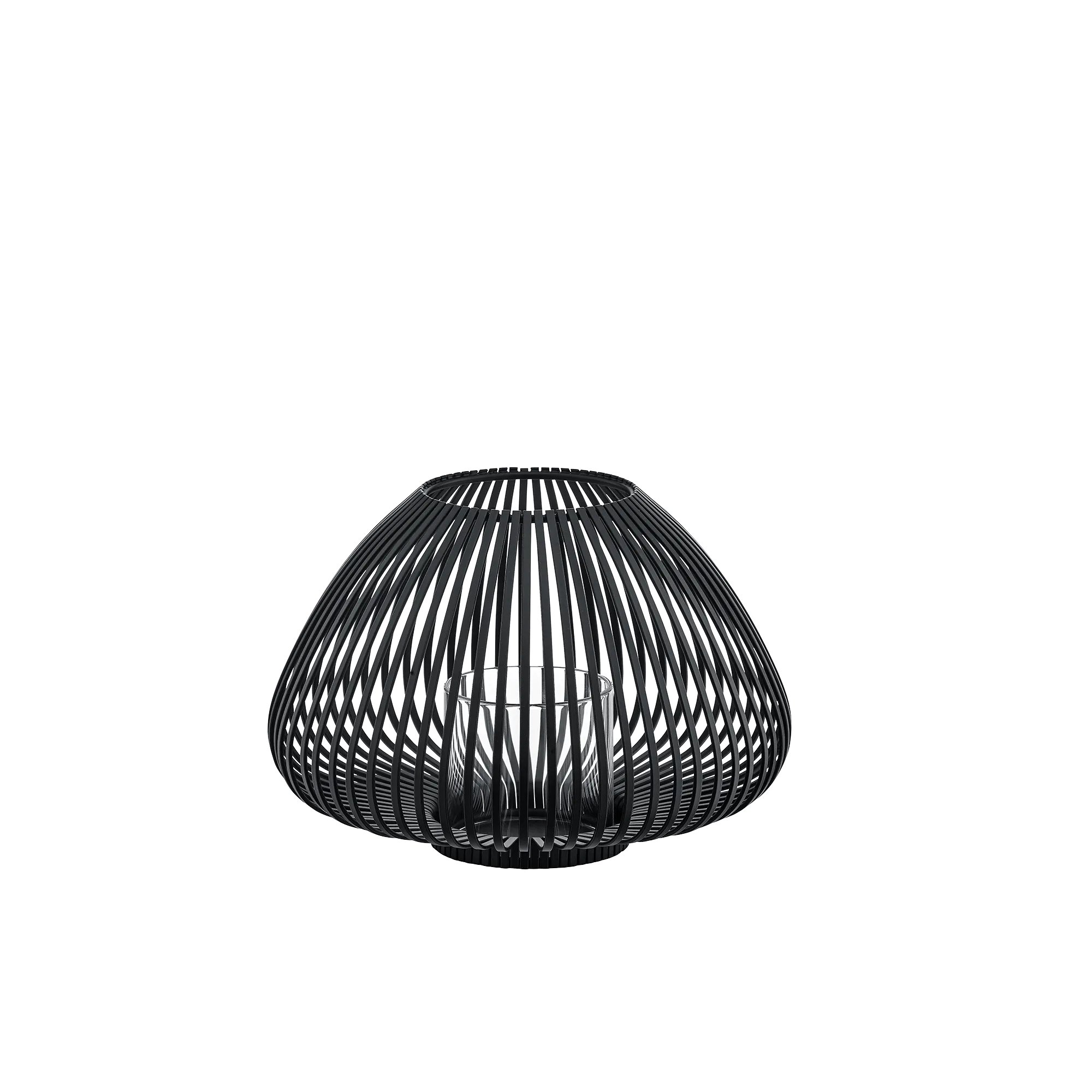 Blomus Windlicht Lyva Black 25x17 cm