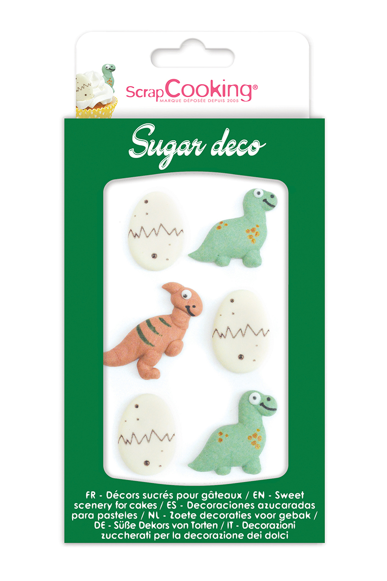 ScrapCooking Decosuiker Dino