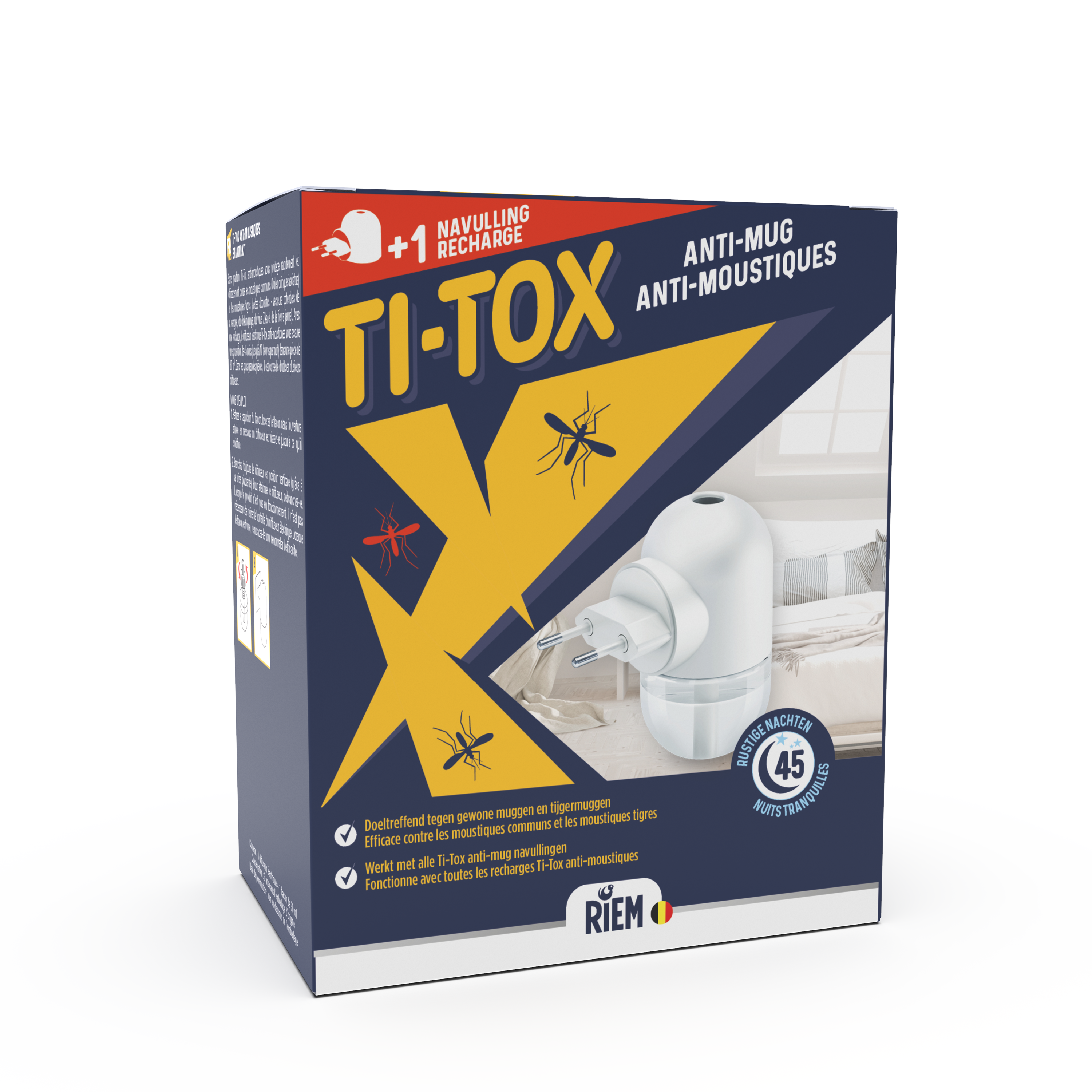 Riem Anti-mug Ti-Tox Startset Muggenwerende Diffuser