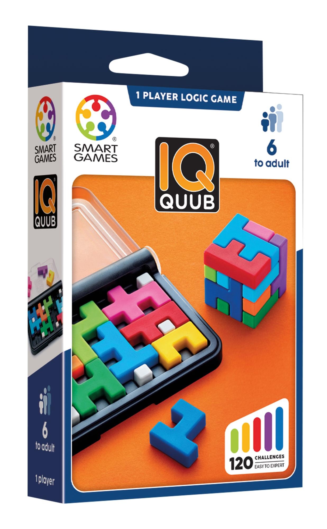 Smart Games IQ Quub (120 Opdrachten)