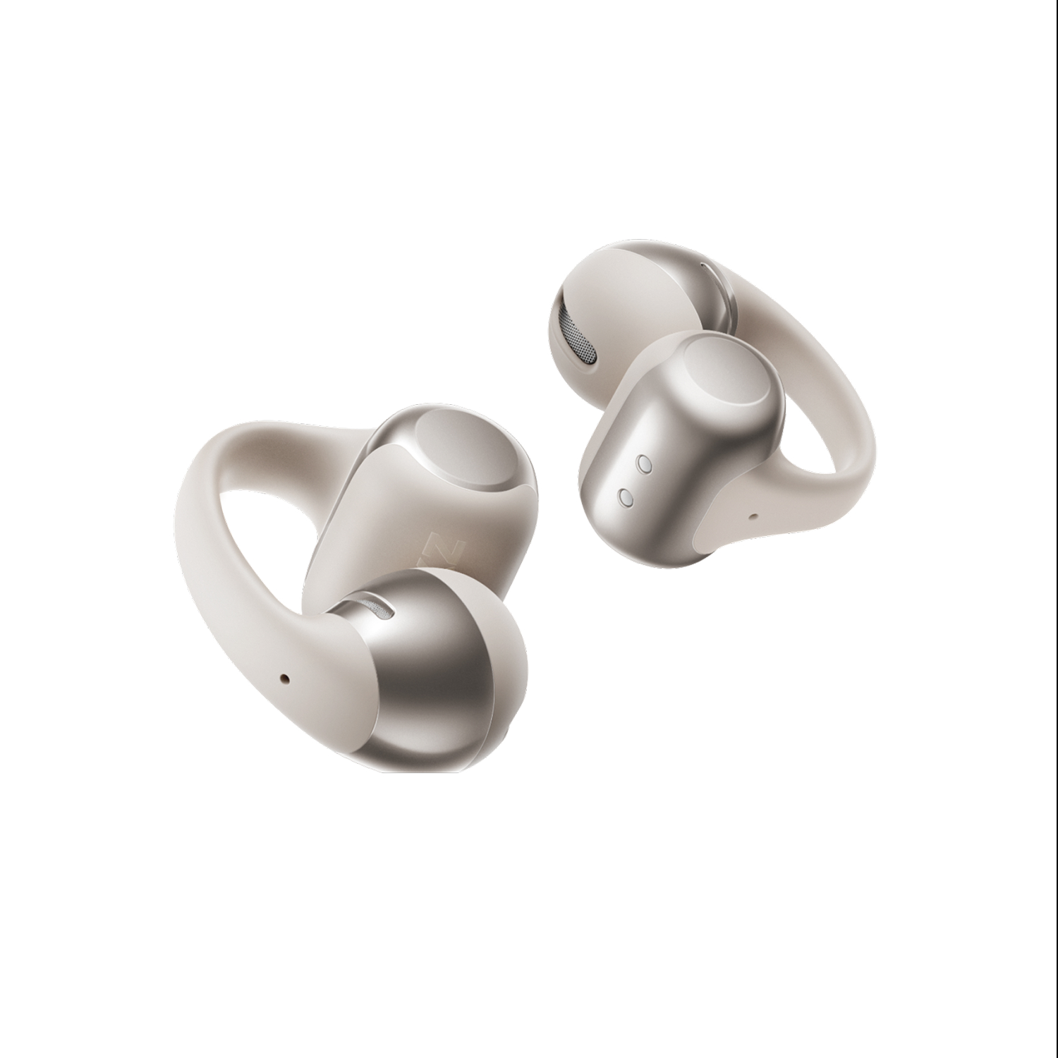 Shokz OpenDots ONE Clip-On Open-Ear Oortjes Grijs