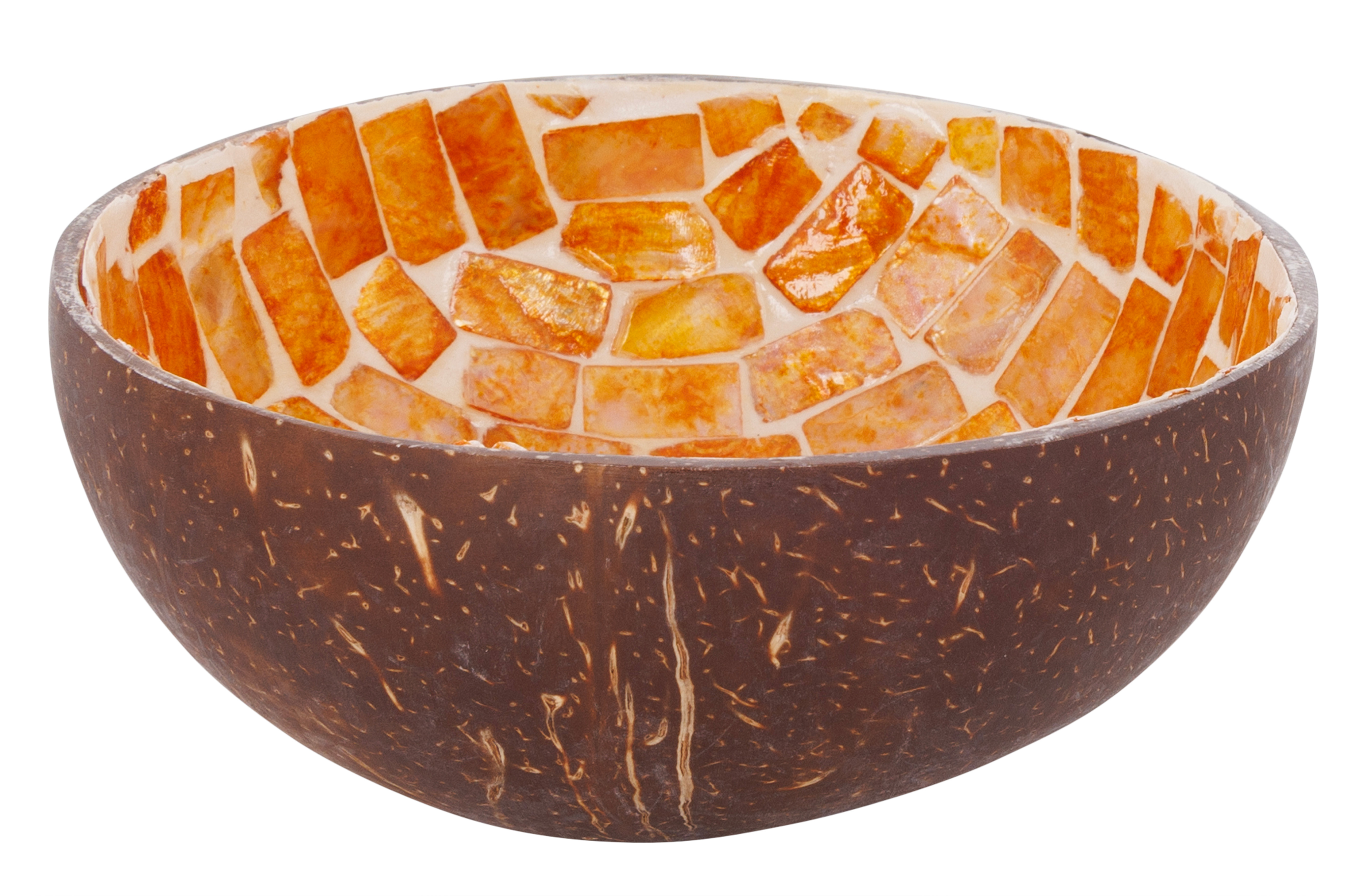 Noya Cocos Bowl Gold Mosaic14x6 cm