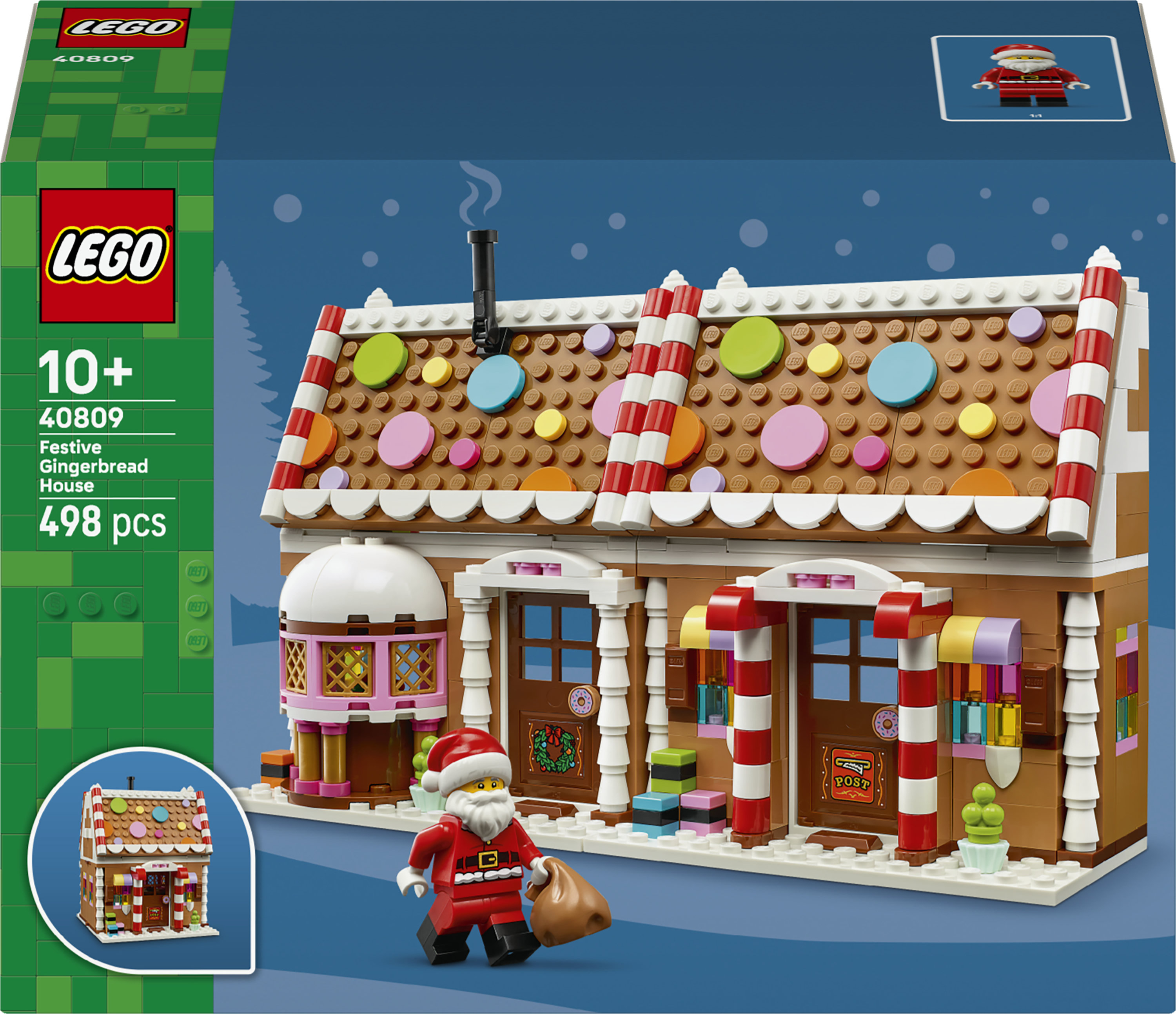 Lego 40809 Winters Peperkoekhuisje