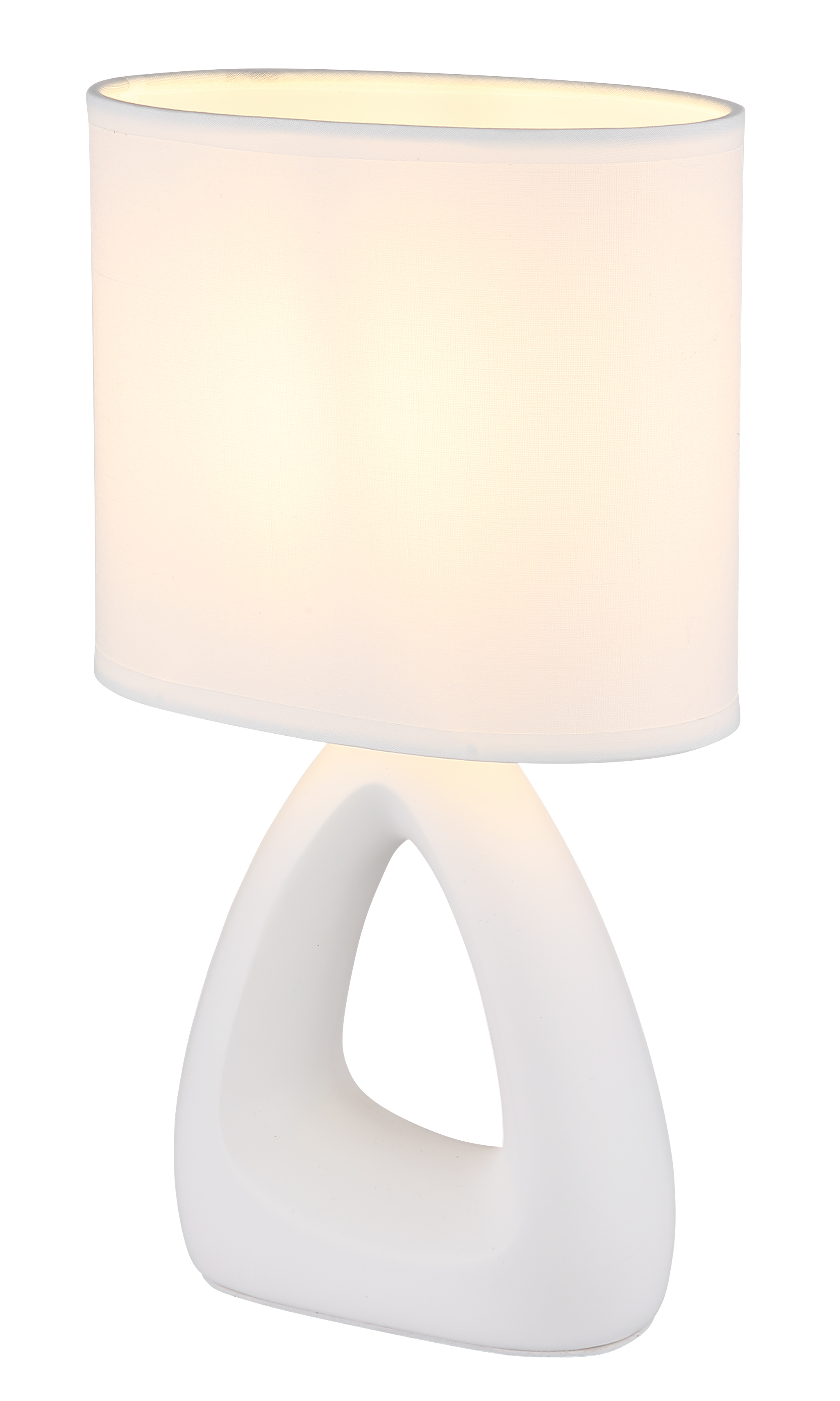 Globo Tafellamp Triangle Wit 1x E14