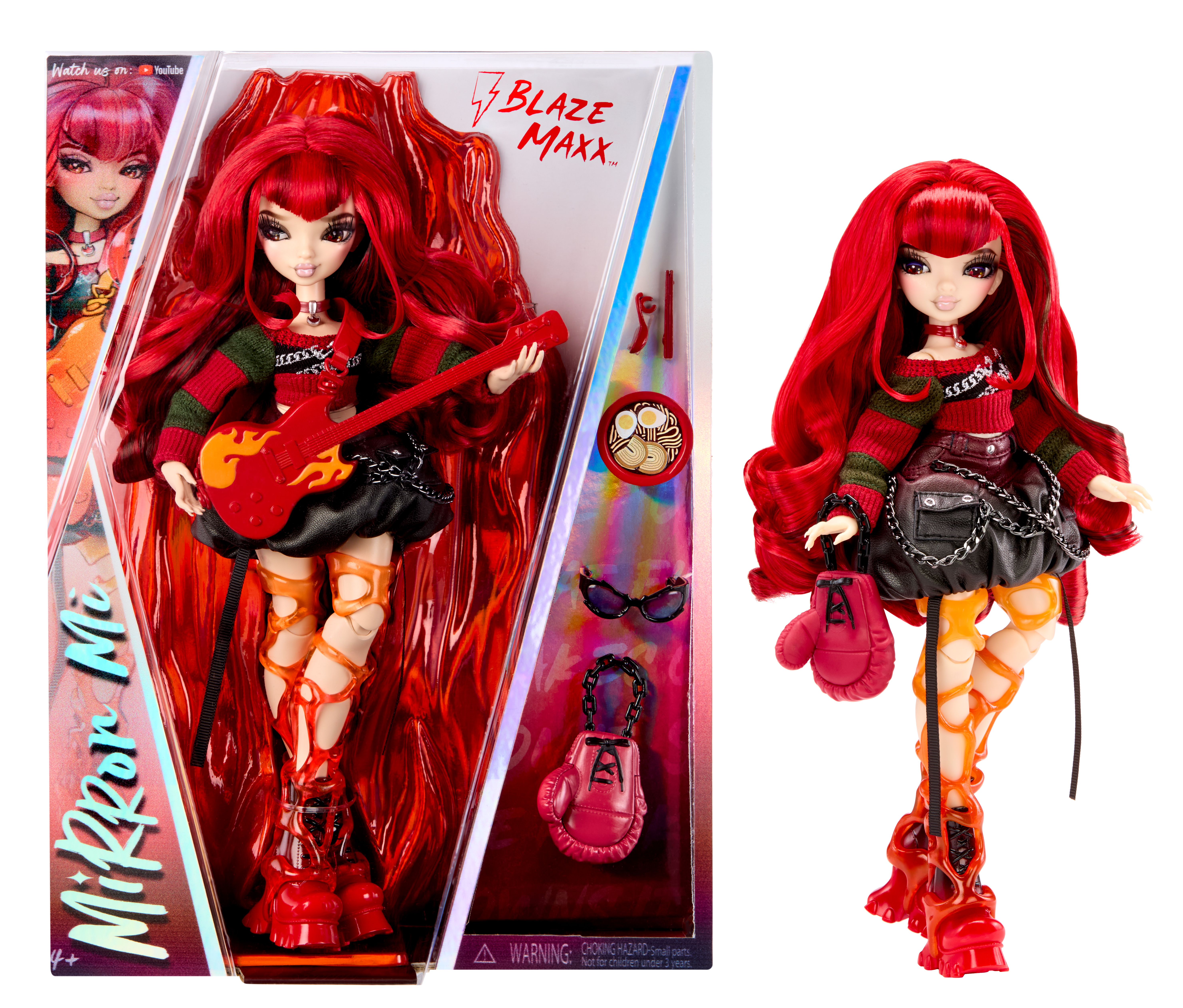Mirror Mi Fashion Doll - Blaze Maxx  (Electric)