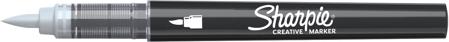 Sharpie Permanent Marker Creative Acrylic Borstelpunt Cool Grey