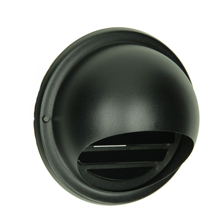 Renson Bolrooster Inox Zwart Diameter 150 mm