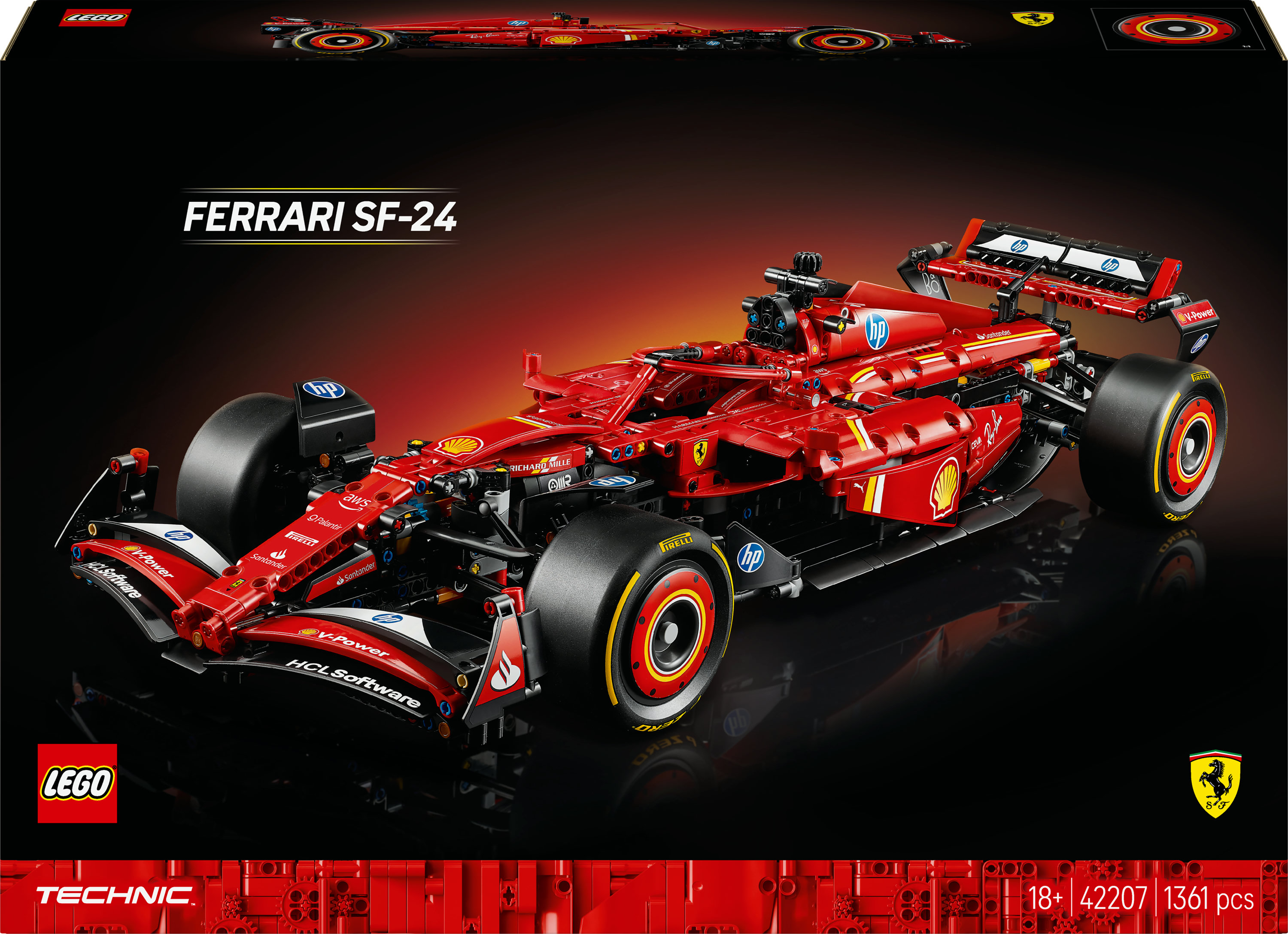 LEGO Technic 42207 Ferrari SF-24 F1 Auto