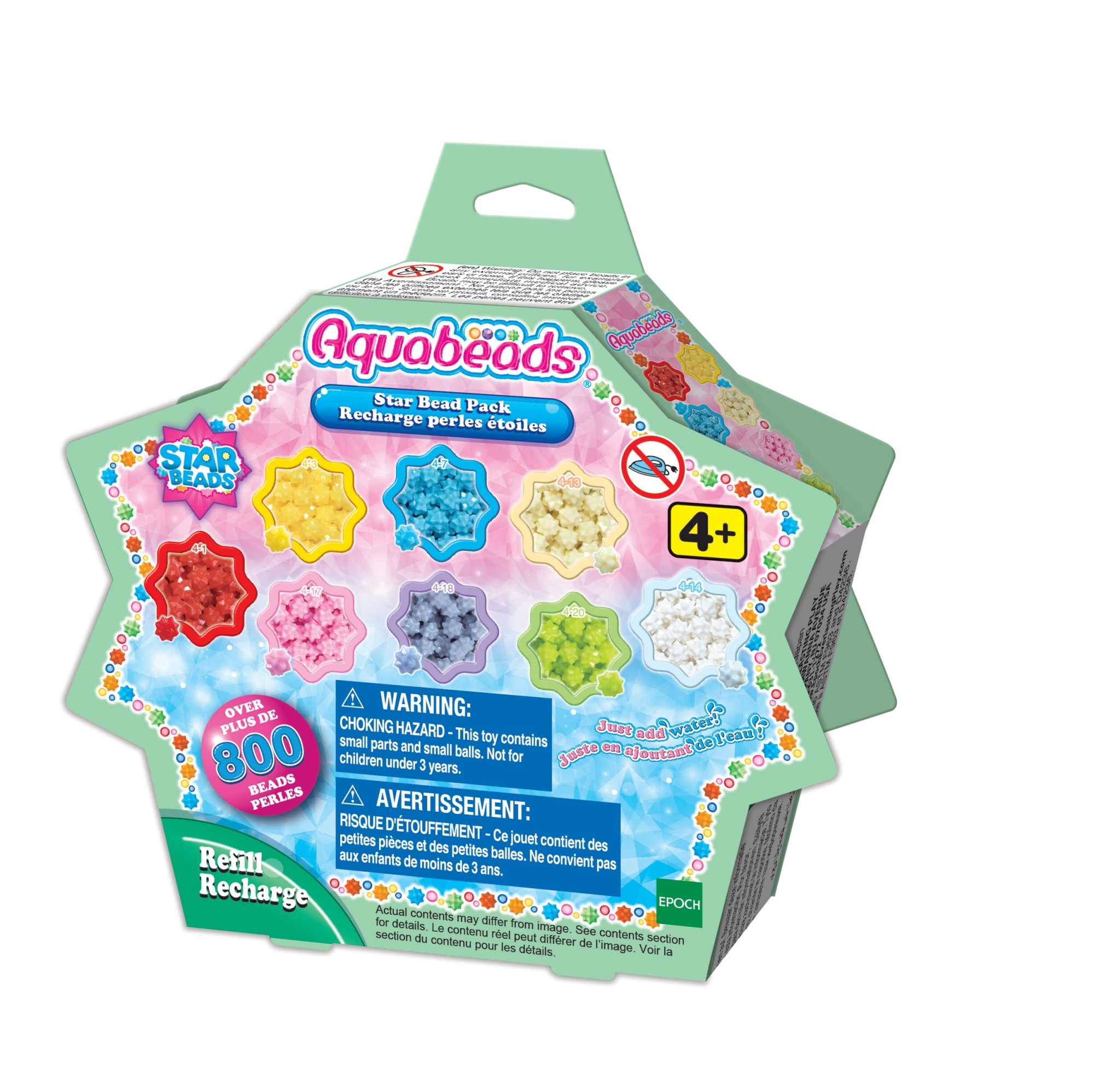 Aquabeads Sterrenparels navulling aanvulset
