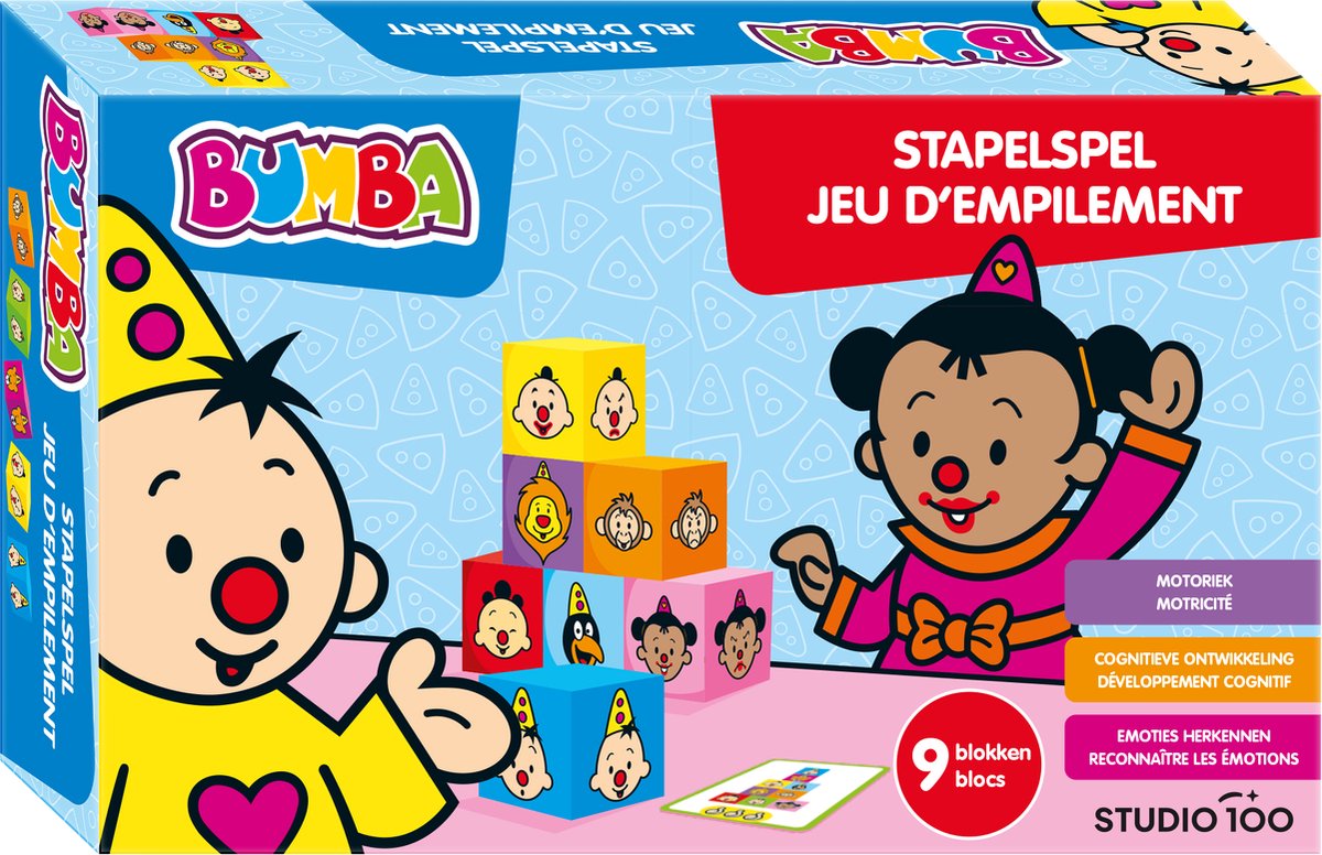 Bumba Stapelspel - Emoties
